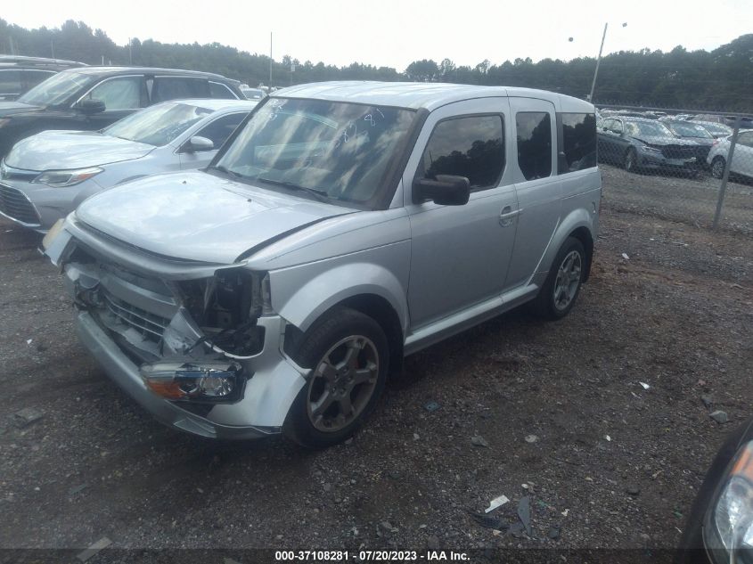 2007 Honda Element Sc VIN: 5J6YH18987L011447 Lot: 37108281