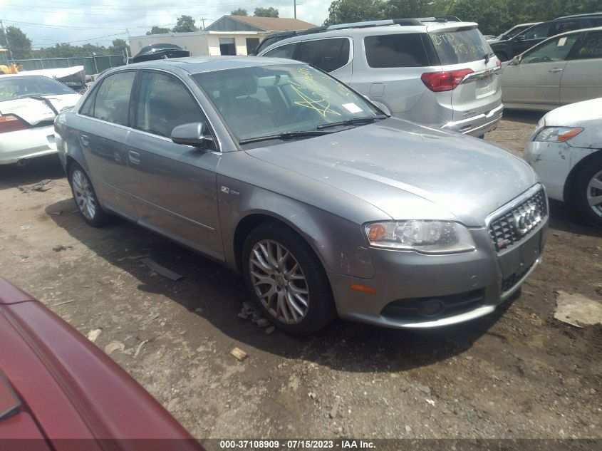 2008 Audi A4 2.0T Special Edition/2.0T VIN: WAUDF78E28A167438 Lot: 37108909