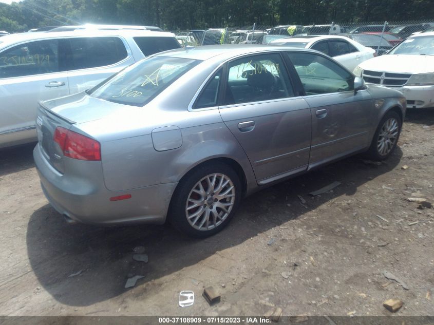 2008 Audi A4 2.0T Special Edition/2.0T VIN: WAUDF78E28A167438 Lot: 37108909