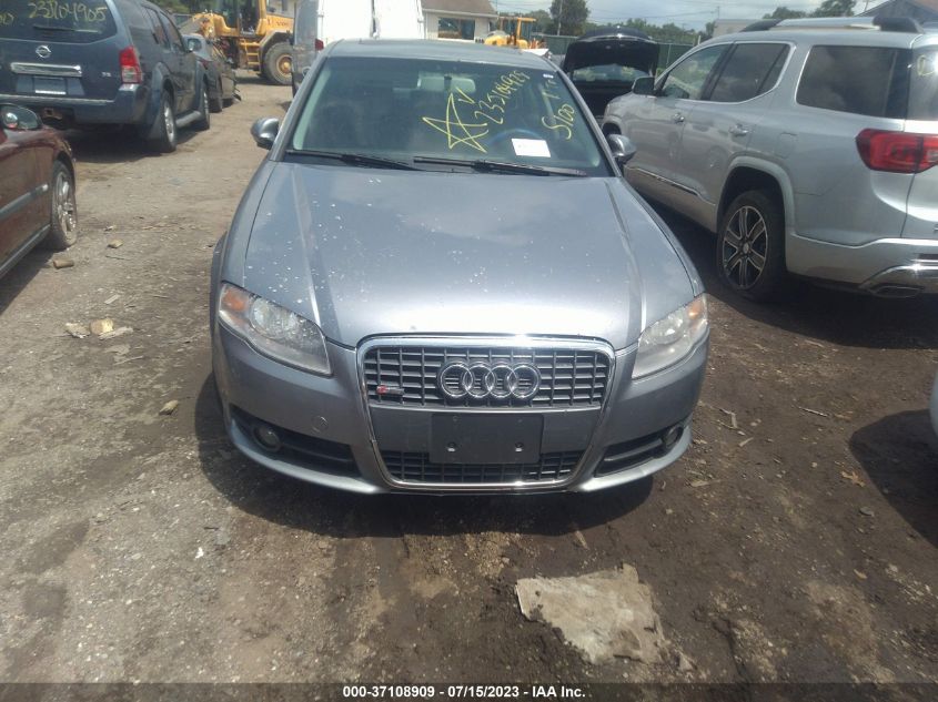 2008 Audi A4 2.0T Special Edition/2.0T VIN: WAUDF78E28A167438 Lot: 37108909