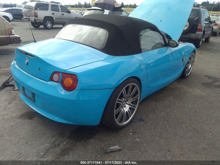 2004 BMW Z4 3.0I VIN: 4USBT53574LT25683 Lot: 37111041