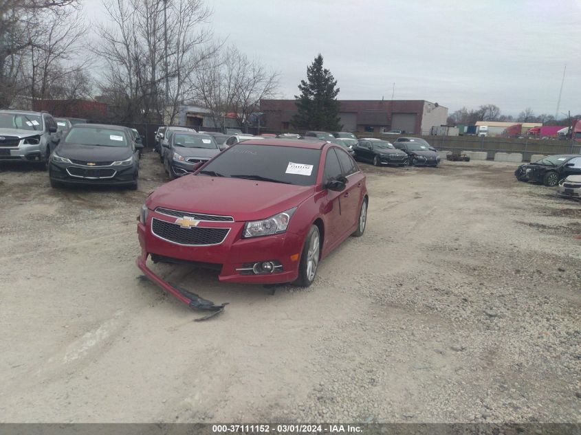 2013 Chevrolet Cruze Ltz VIN: 1G1PG5SB3D7294764 Lot: 37111152