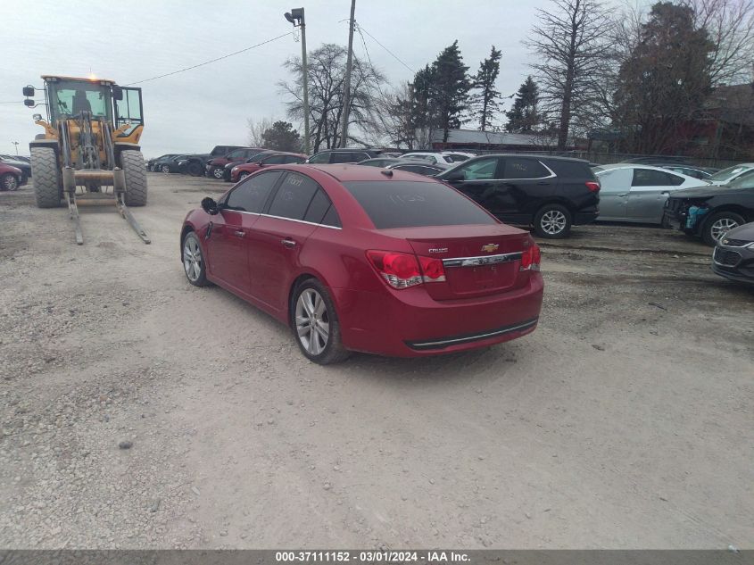 2013 Chevrolet Cruze Ltz VIN: 1G1PG5SB3D7294764 Lot: 37111152