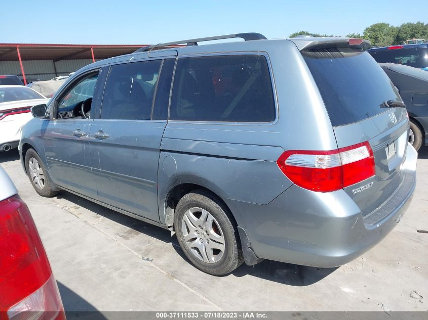 2007 Honda Odyssey Ex-L VIN: 5FNRL38747B031071 Lot: 40946891