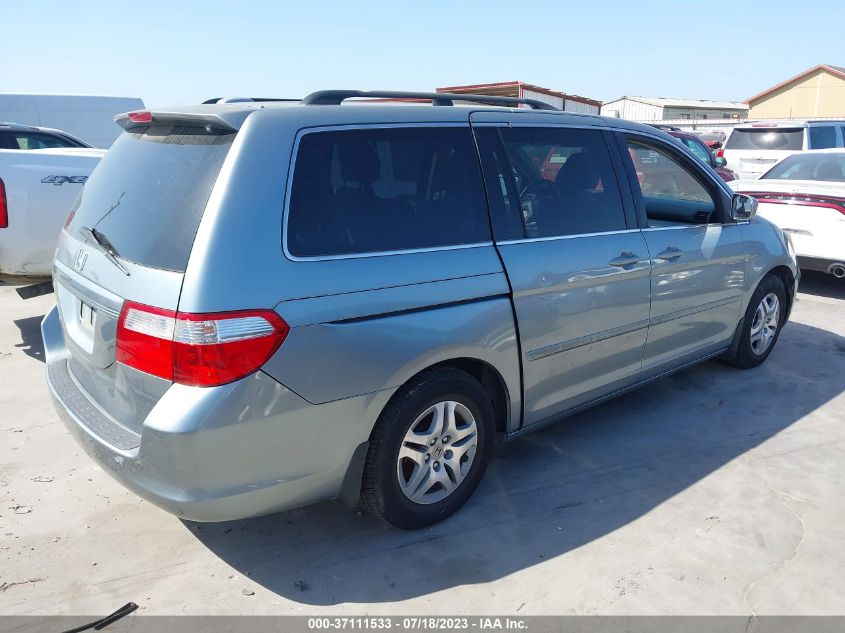 2007 Honda Odyssey Ex-L VIN: 5FNRL38747B031071 Lot: 40946891