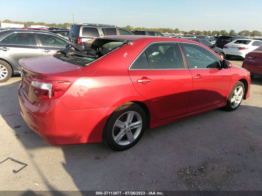 2012 Toyota Camry Se VIN: 4T1BF1FK8CU563876 Lot: 37113877