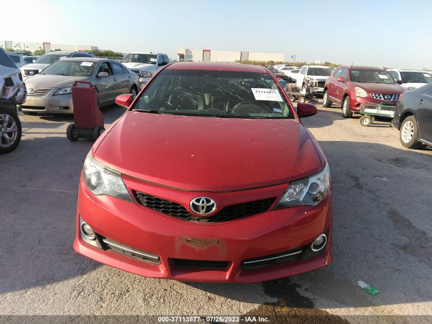 2012 Toyota Camry Se VIN: 4T1BF1FK8CU563876 Lot: 37113877