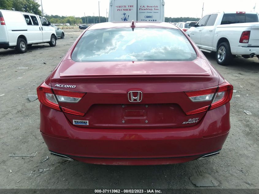 2019 Honda Accord Sport 2.0T VIN: 1HGCV2F34KA010248 Lot: 37113962