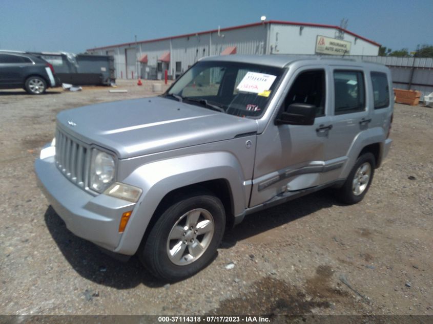 2012 Jeep Liberty Sport VIN: 1C4PJMAK8CW101307 Lot: 37114318