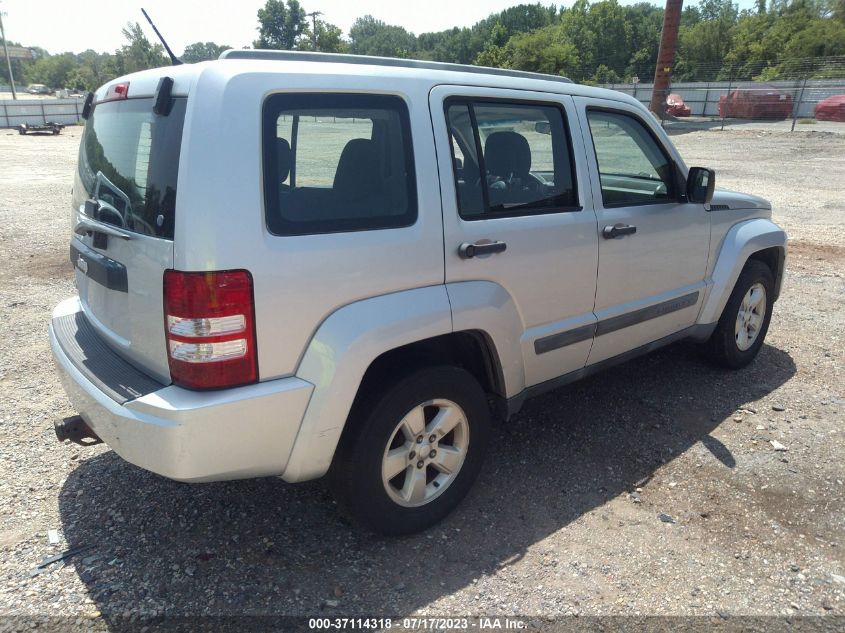 2012 Jeep Liberty Sport VIN: 1C4PJMAK8CW101307 Lot: 37114318