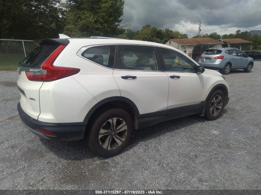 2019 Honda Cr-V Lx VIN: 2HKRW6H31KH201323 Lot: 37115297