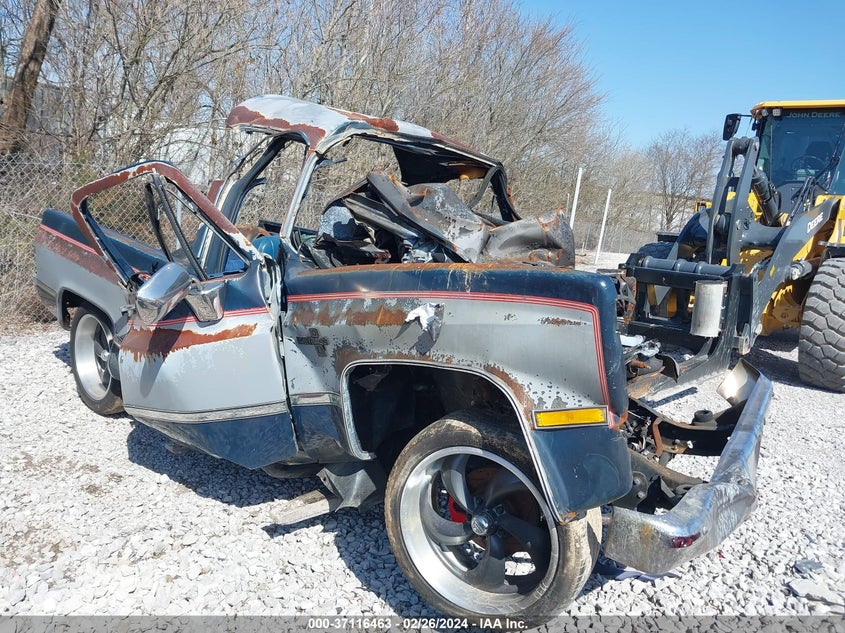 2GCDC14H9F1204582 1985 Chevrolet C10 auction photo 1