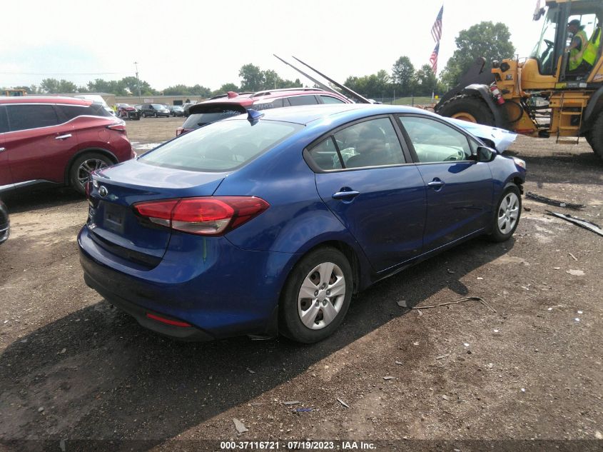 3KPFK4A76JE169665 2018 Kia Forte Lx