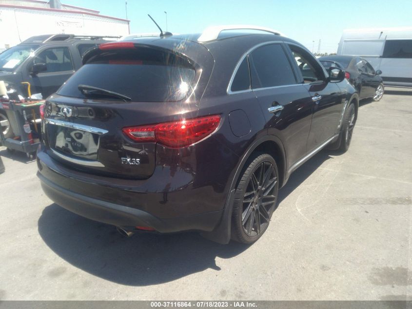 2009 Infiniti Fx35 VIN: JNRAS18U99M101832 Lot: 37116864