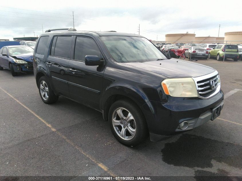 2012 Honda Pilot Ex-L VIN: 5FNYF3H59CB019090 Lot: 37116961