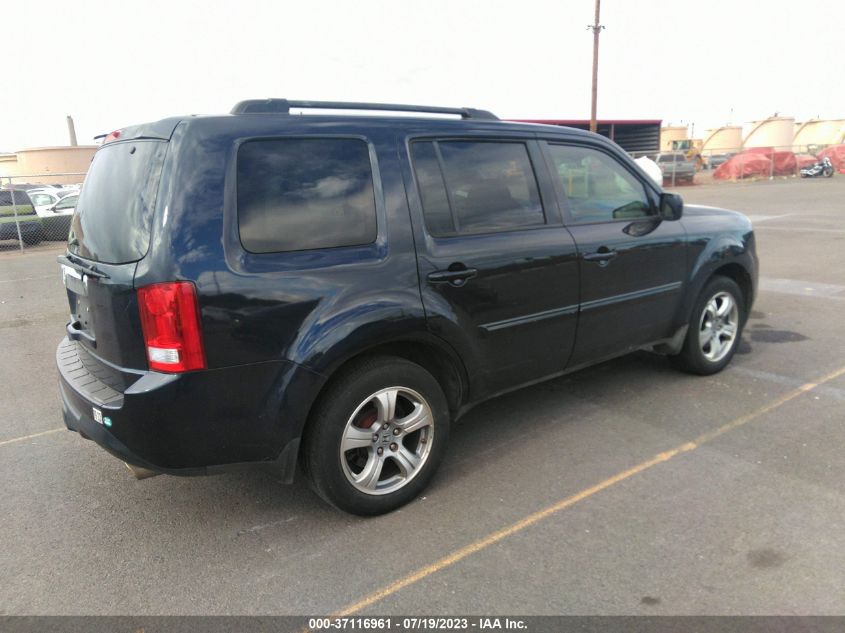 2012 Honda Pilot Ex-L VIN: 5FNYF3H59CB019090 Lot: 37116961