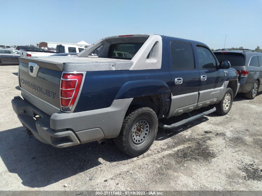 3GNEC13T82G288798 2002 Chevrolet Avalanche