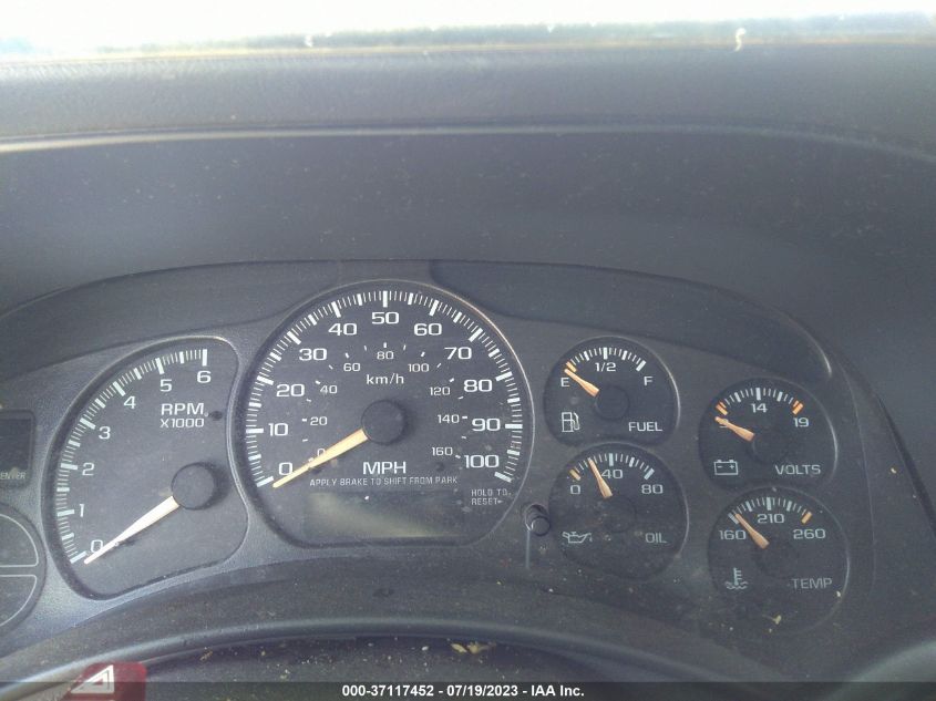 3GNEC13T82G288798 2002 Chevrolet Avalanche