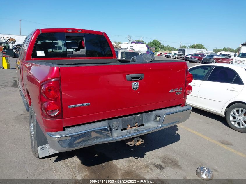 2007 Dodge Ram 1500 Laramie VIN: 3D7KS19D47G838042 Lot: 37117659