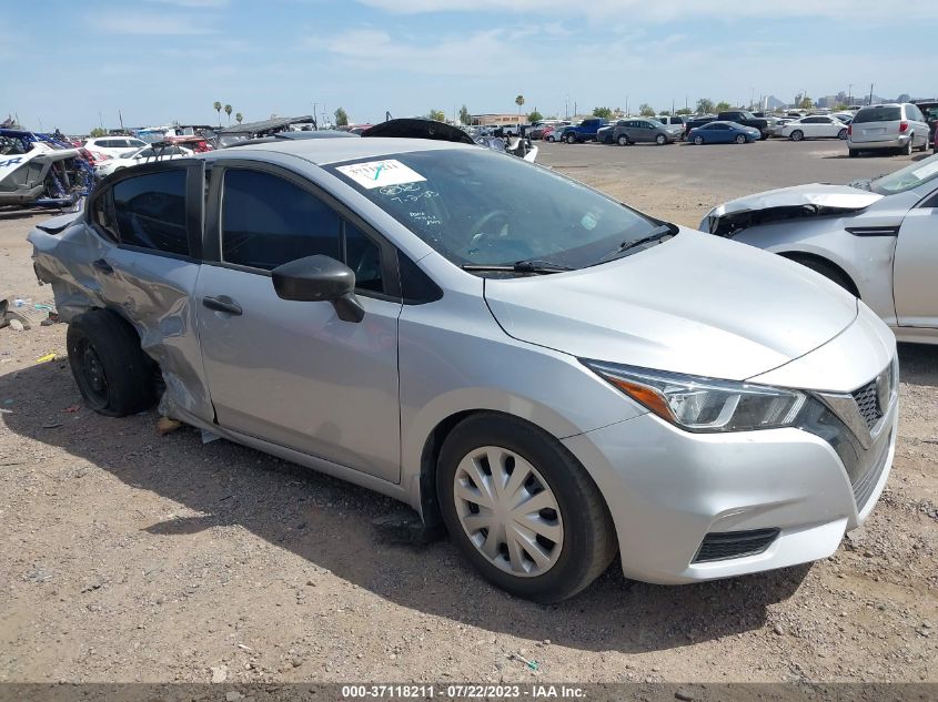 2020 Nissan Versa S Xtronic Cvt VIN: 3N1CN8DVXLL861618 Lot: 37118211