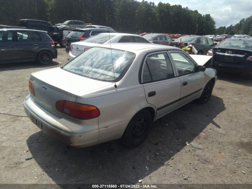 1999 Chevrolet Prizm VIN: 1Y1SK5281XZ416594 Lot: 37118560