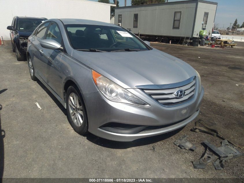 2014 Hyundai Sonata Gls VIN: 5NPEB4AC3EH847024 Lot: 37118586