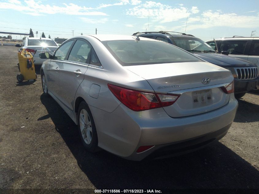 2014 Hyundai Sonata Gls VIN: 5NPEB4AC3EH847024 Lot: 37118586