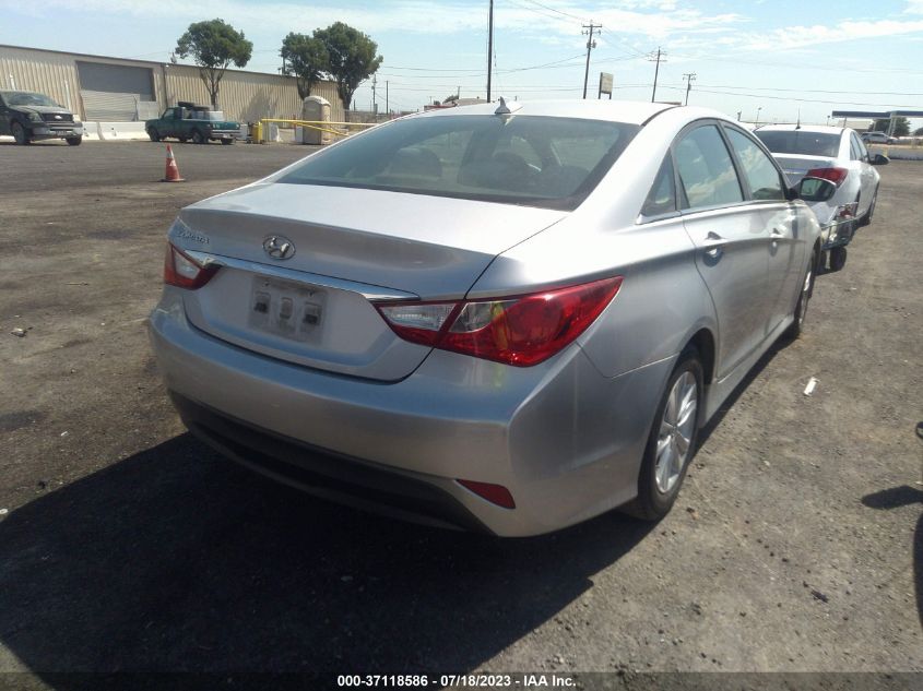 2014 Hyundai Sonata Gls VIN: 5NPEB4AC3EH847024 Lot: 37118586