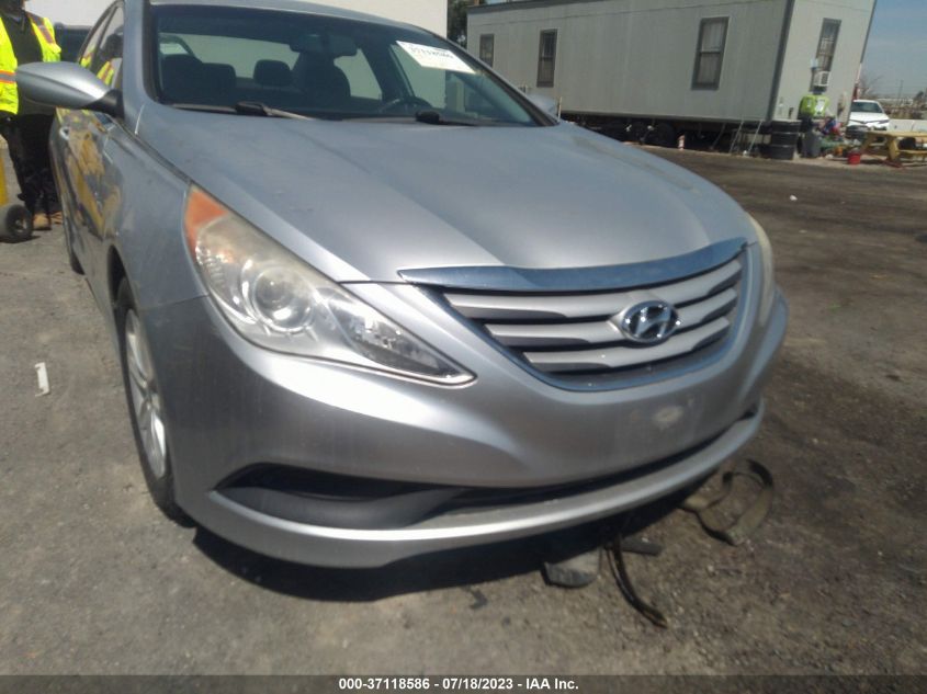 2014 Hyundai Sonata Gls VIN: 5NPEB4AC3EH847024 Lot: 37118586