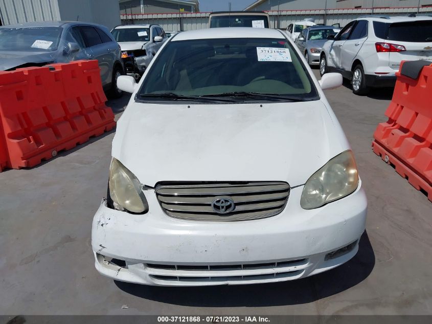 2003 Toyota Corolla Le VIN: JTDBR32E830051582 Lot: 37121868