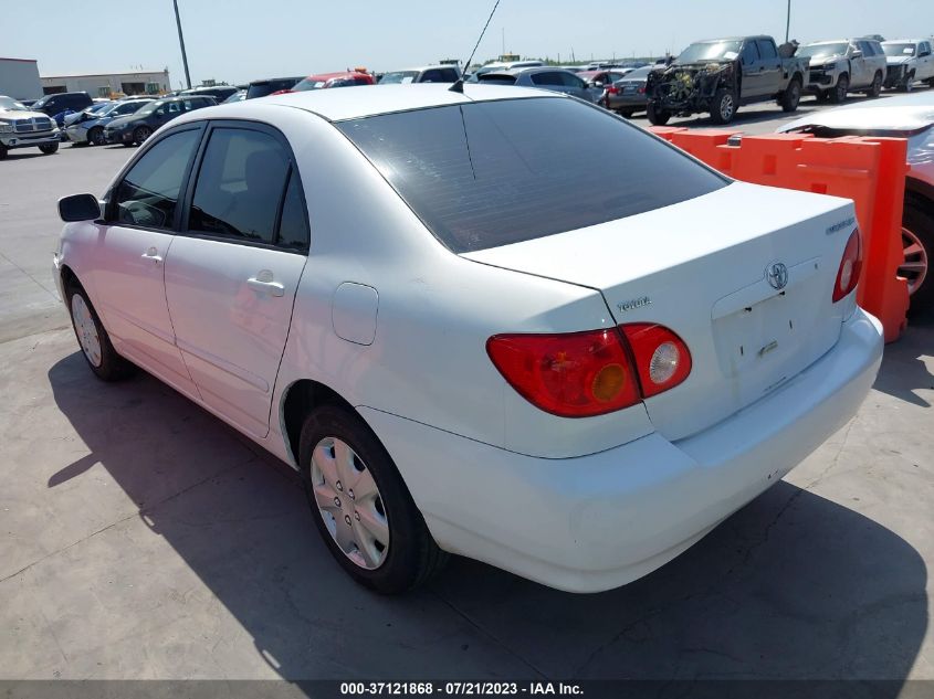 2003 Toyota Corolla Le VIN: JTDBR32E830051582 Lot: 37121868