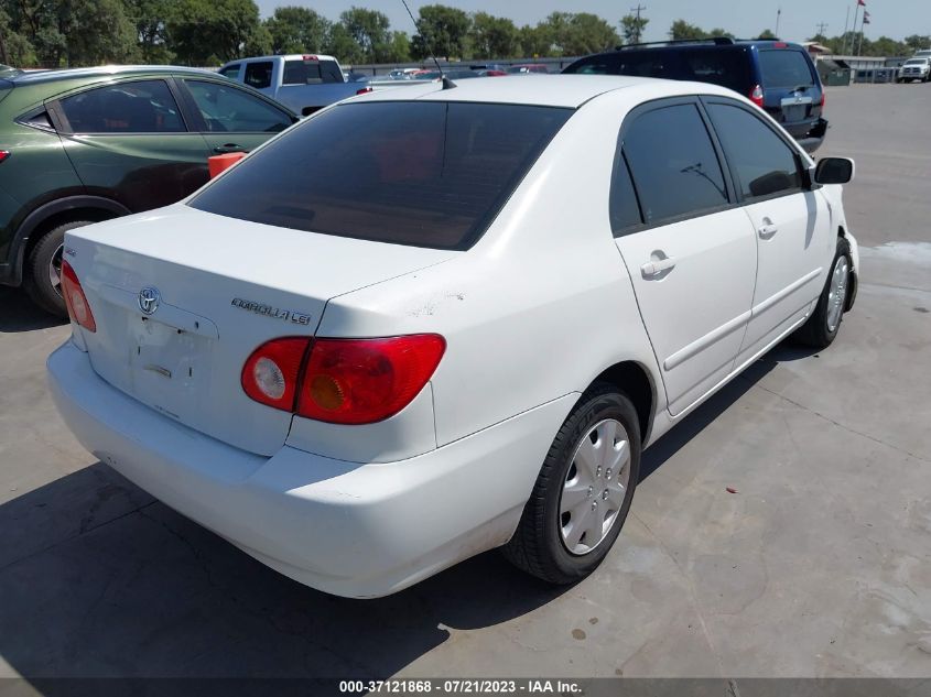 2003 Toyota Corolla Le VIN: JTDBR32E830051582 Lot: 37121868