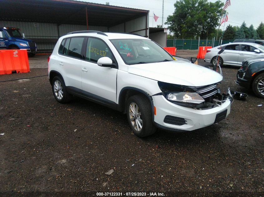 WVGBV7AX0HK052187 2017 Volkswagen Tiguan 2.0T/2.0T S