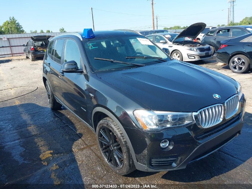 2016 BMW X3 xDrive28I VIN: 5UXWX9C56G0D77476 Lot: 37123433