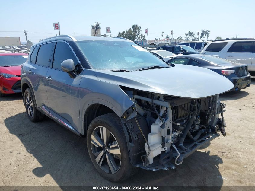 2021 Nissan Rogue Sl Intelligent Awd VIN: 5N1AT3CB0MC794458 Lot: 37123654