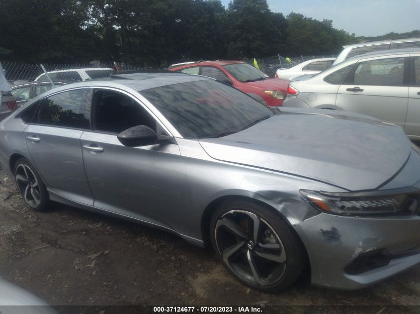 2021 Honda Accord Sport 2.0T VIN: 1HGCV2F38MA021191 Lot: 37124677