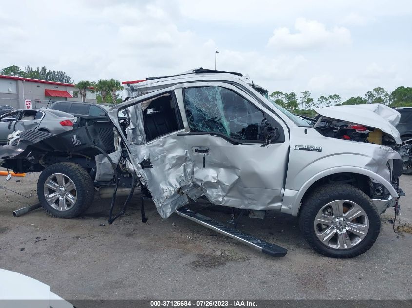 2018 Ford F-150 Lariat VIN: 1FTEW1EG1JKE84072 Lot: 37125684