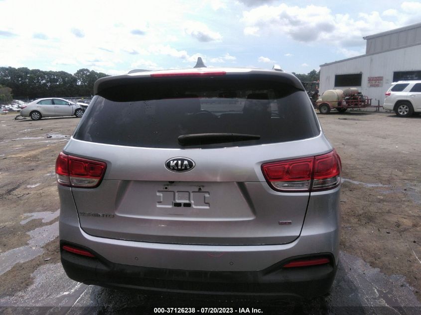 2016 Kia Sorento 2.4L Lx VIN: 5XYPGDA39GG114402 Lot: 37126238