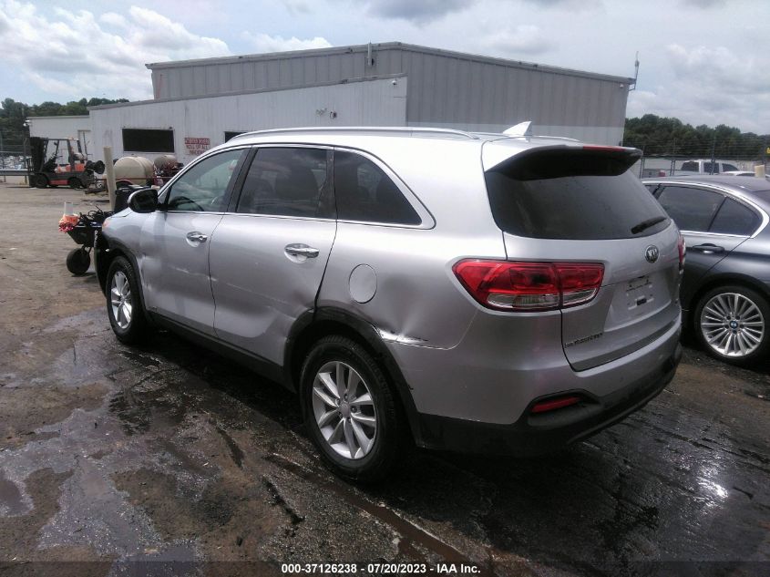 2016 Kia Sorento 2.4L Lx VIN: 5XYPGDA39GG114402 Lot: 37126238