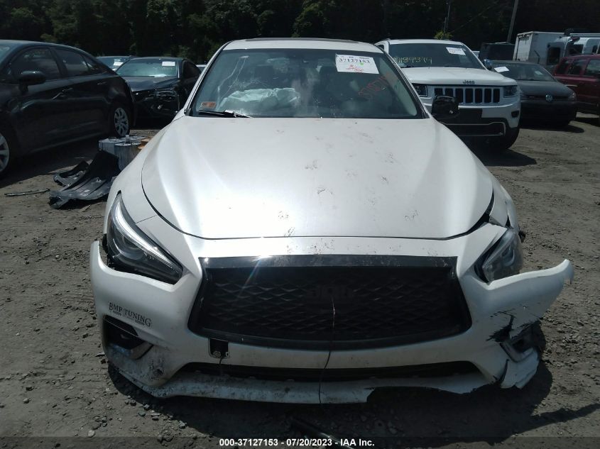 2018 Infiniti Q50 3.0T Luxe VIN: JN1EV7AR3JM441146 Lot: 37127153