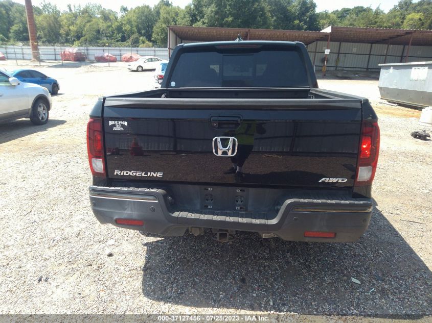 2017 Honda Ridgeline Black Edition VIN: 5FPYK3F82HB036997 Lot: 37127456