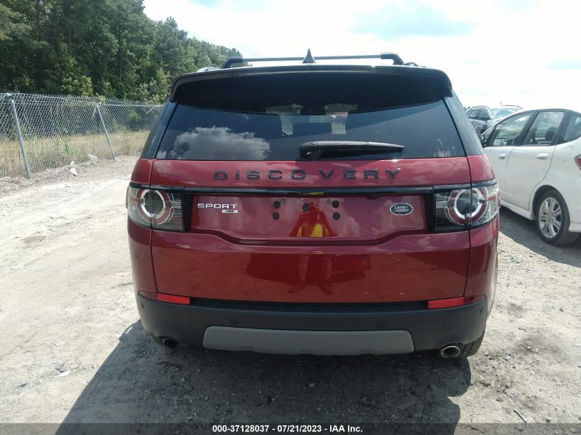 2017 Land Rover Discovery Sport Hse VIN: SALCR2BGXHH658889 Lot: 37128037