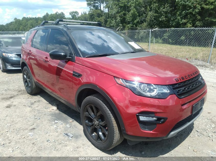 2017 Land Rover Discovery Sport Hse VIN: SALCR2BGXHH658889 Lot: 37128037