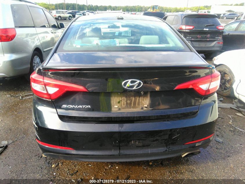 2016 Hyundai Sonata VIN: 5NPE24AF7GH395429 Lot: 37128379