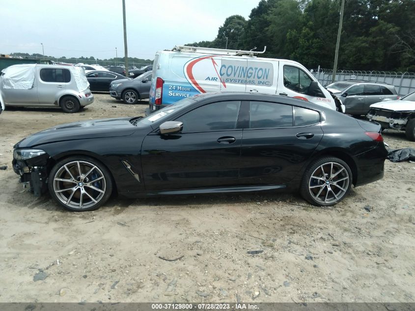 2020 BMW 8 Series M850I VIN: WBAGV8C02LBP48894 Lot: 37129800