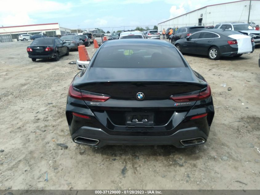 2020 BMW 8 Series M850I VIN: WBAGV8C02LBP48894 Lot: 37129800