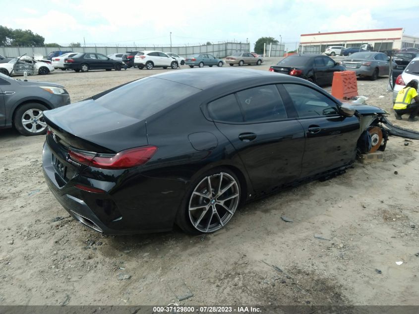 2020 BMW 8 Series M850I VIN: WBAGV8C02LBP48894 Lot: 37129800