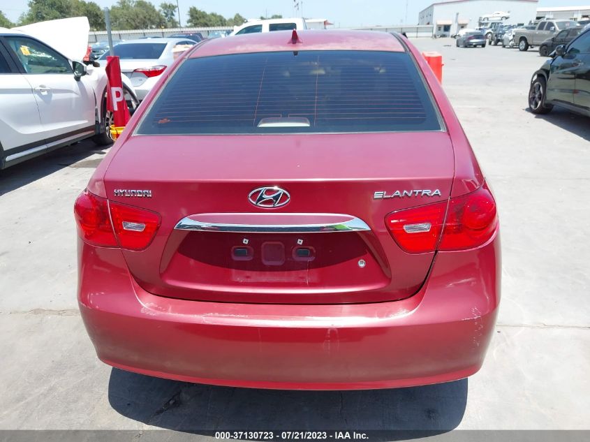 2010 Hyundai Elantra Gls VIN: KMHDU4AD3AU063310 Lot: 37130723