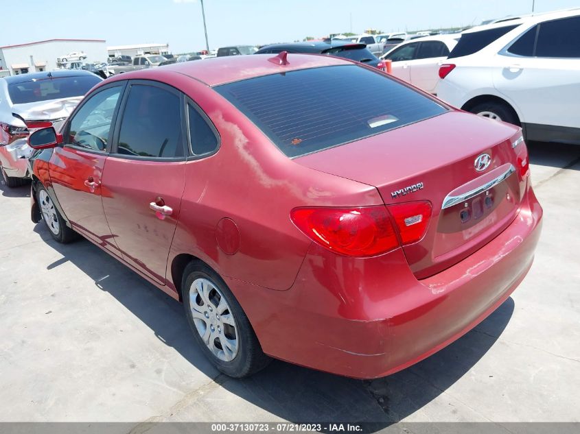 2010 Hyundai Elantra Gls VIN: KMHDU4AD3AU063310 Lot: 37130723