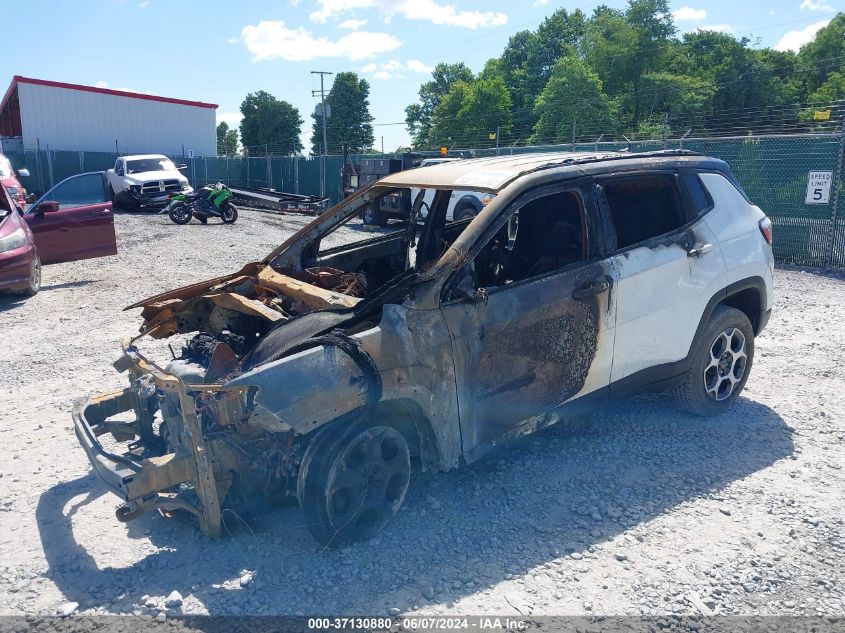 2022 Jeep Compass Trailhawk 4X4 VIN: 3C4NJDDB9NT227929 Lot: 37130880